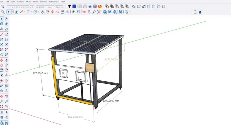 portable solar system